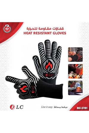 DLC BBQ Heat Resistant Gloves High Temperature Cooking Protection DLC-37181