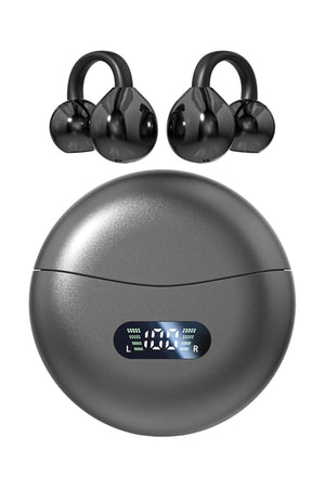 DENX Wireless Clip-on Earbuds, Wireless Bluetooth Earbuds with Mic, TWS In-Ear Headphones,, DX352