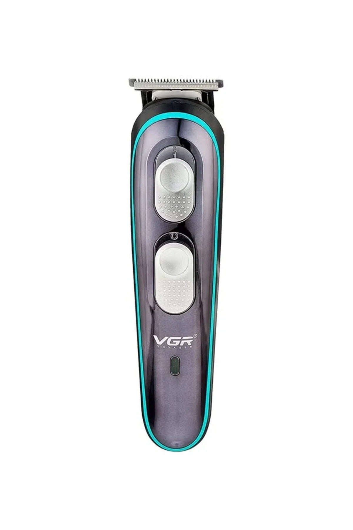 Navigator V-055 Professional USB Rechargeable Men’s Hair and Beard Trimmer Black/Blue One Size