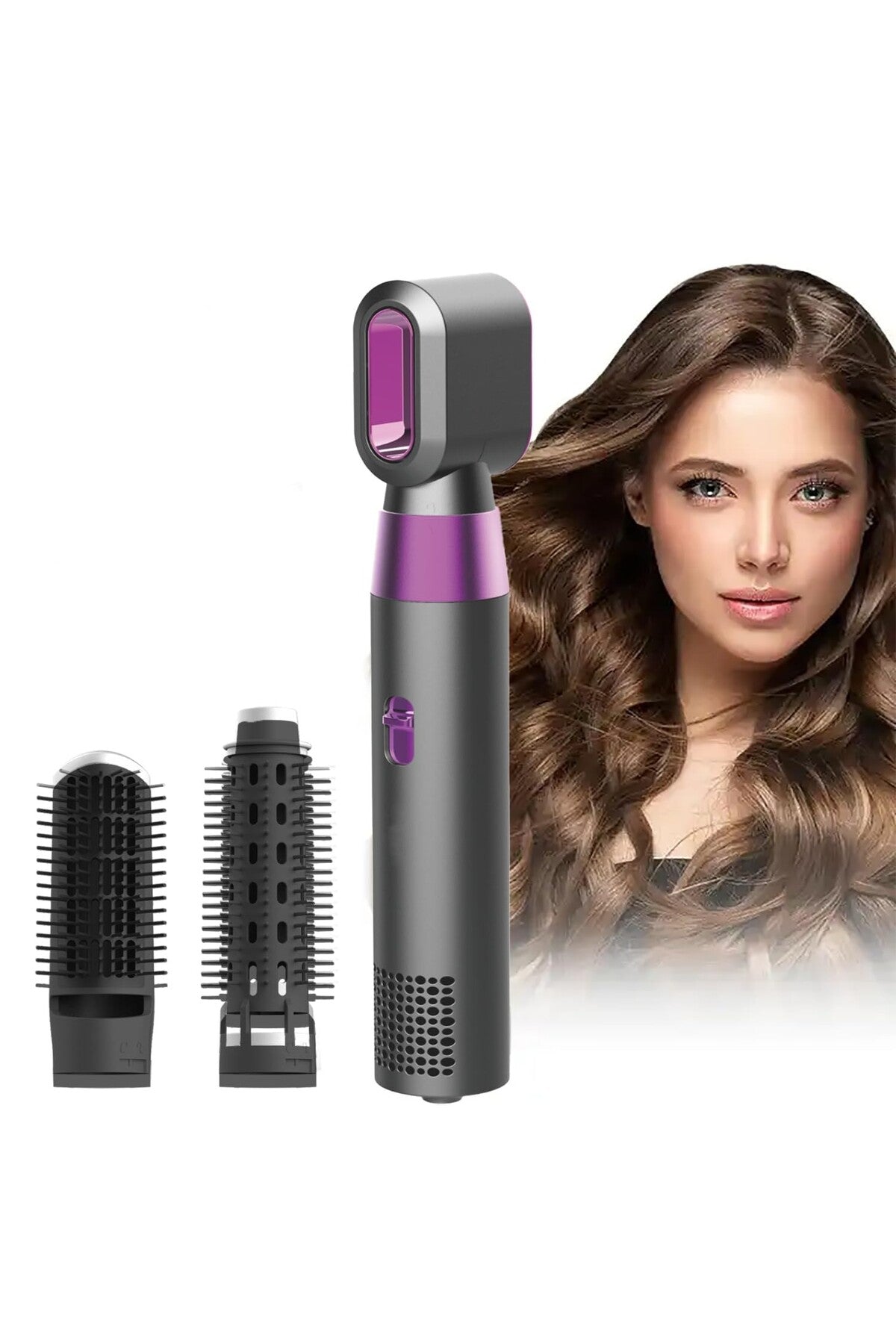 3-in-1 Pro Hot Air Brush Hair Dryer Brush Electric Hair Styler Tool for Women, Z12