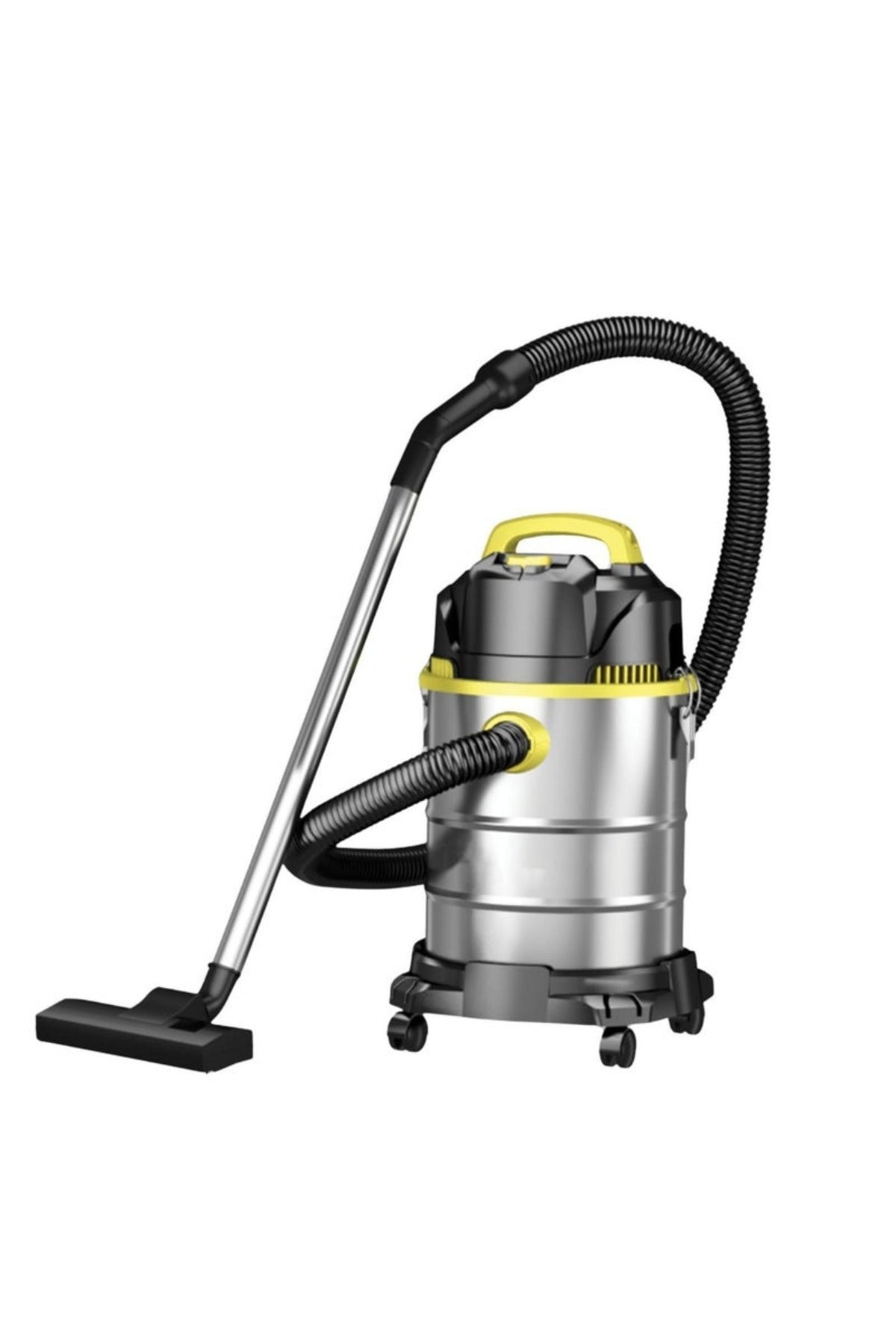 DENX 1500W Drum Vacuum Cleaner,25L Capacity Vacuum Cleaner Multi-Surface Wet & Dry Cleaning DX2918