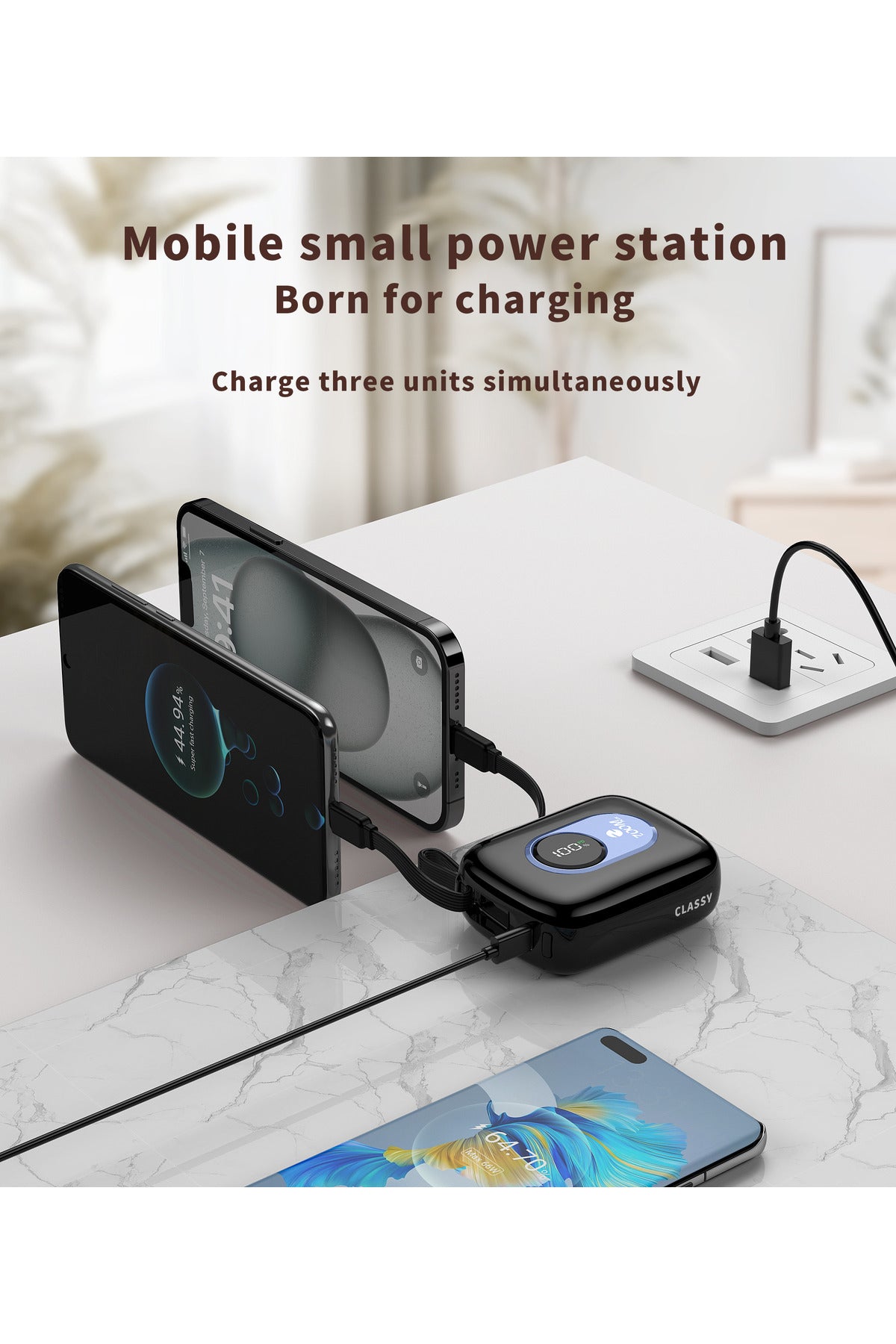 CLASSY 10000mAh Mini Power Bank