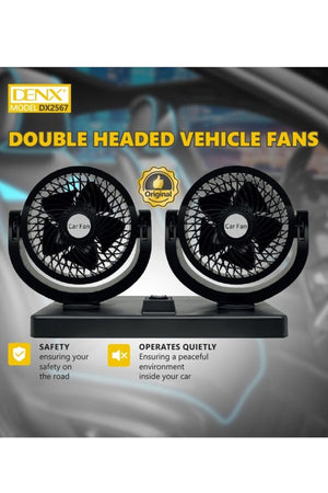 DENX Double Headed Vehicle Car Fan With A Strong Performance of Air In Two Directions, DX2567