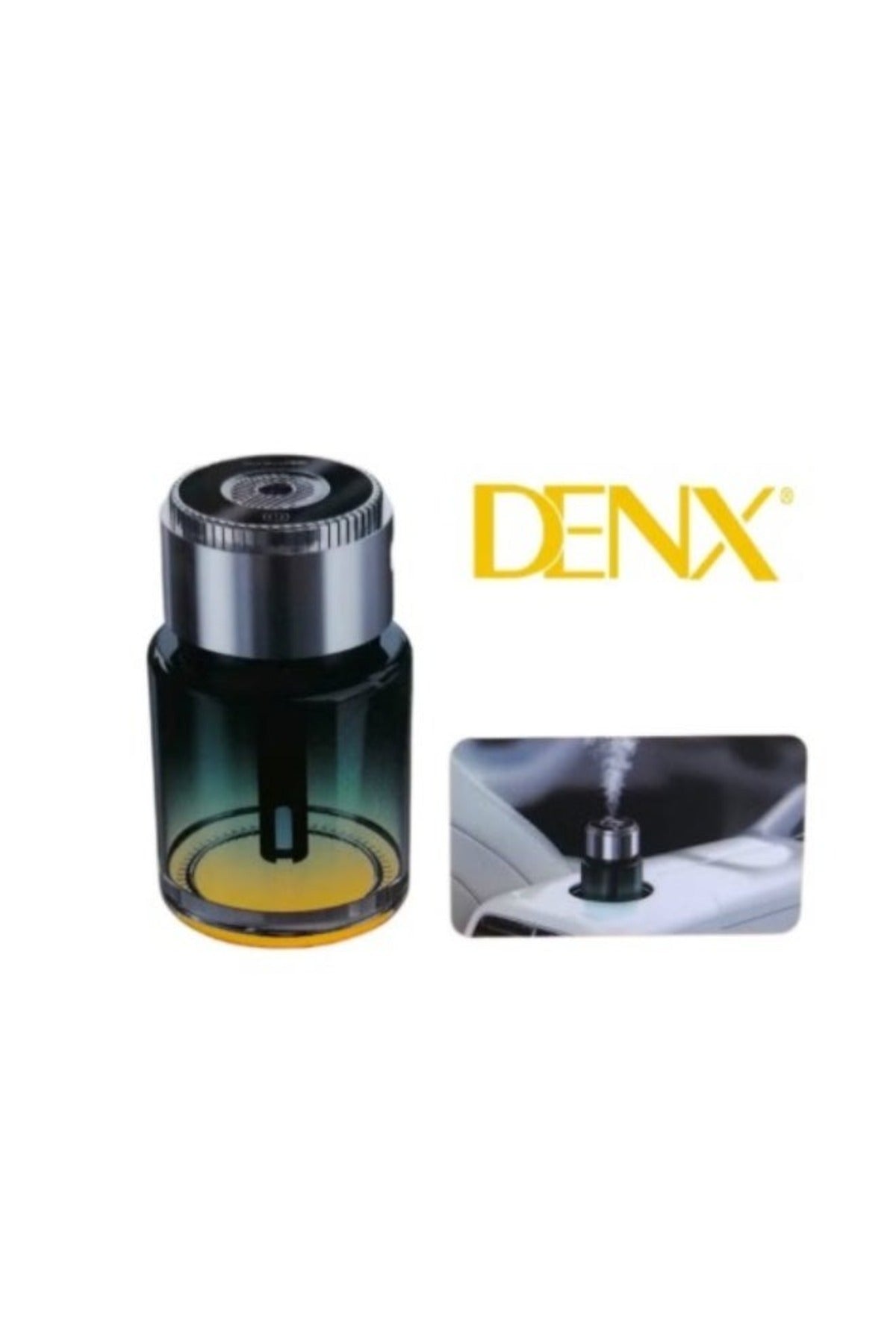 DENX Car Fragrance, Automatic Car Air Freshener USB Rechargeable Car Perfume Diffuser, DX1926