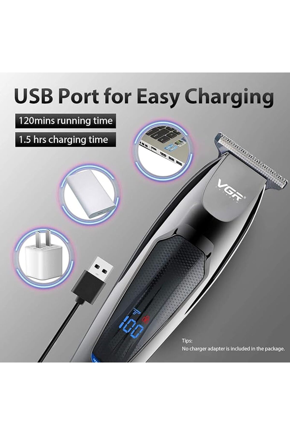 Professional Multipurpose Beard And Hair Trimmer, V-070