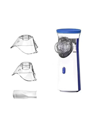Portable steam inhaler for children and adults, small and easy to use to relieve breathing symptoms and problems