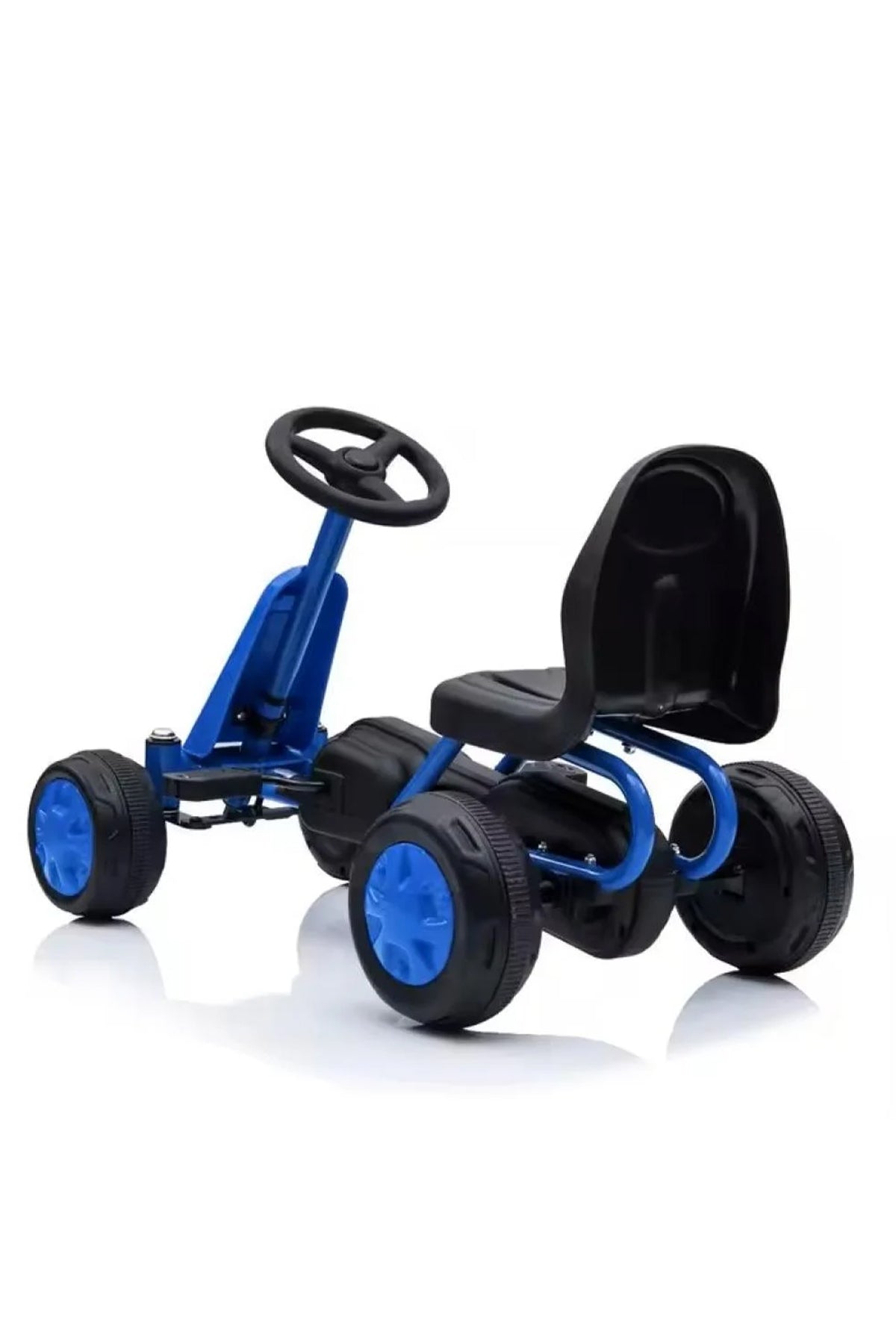 Kids Go Kart Pedal Car Ride On Manual Pedal Car No Battery Children Kart with Steering Wheel P1007