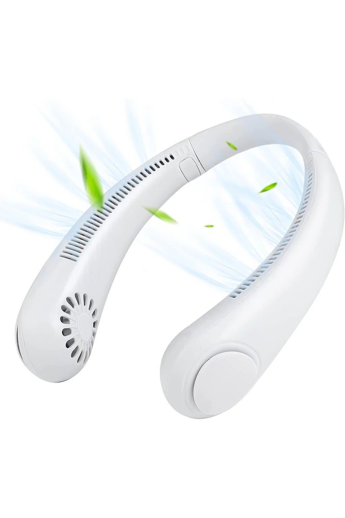 Bladeless Neck Fan, Portable Hands-Free USB Rechargeable Mini Personal Fan, 3-Speed