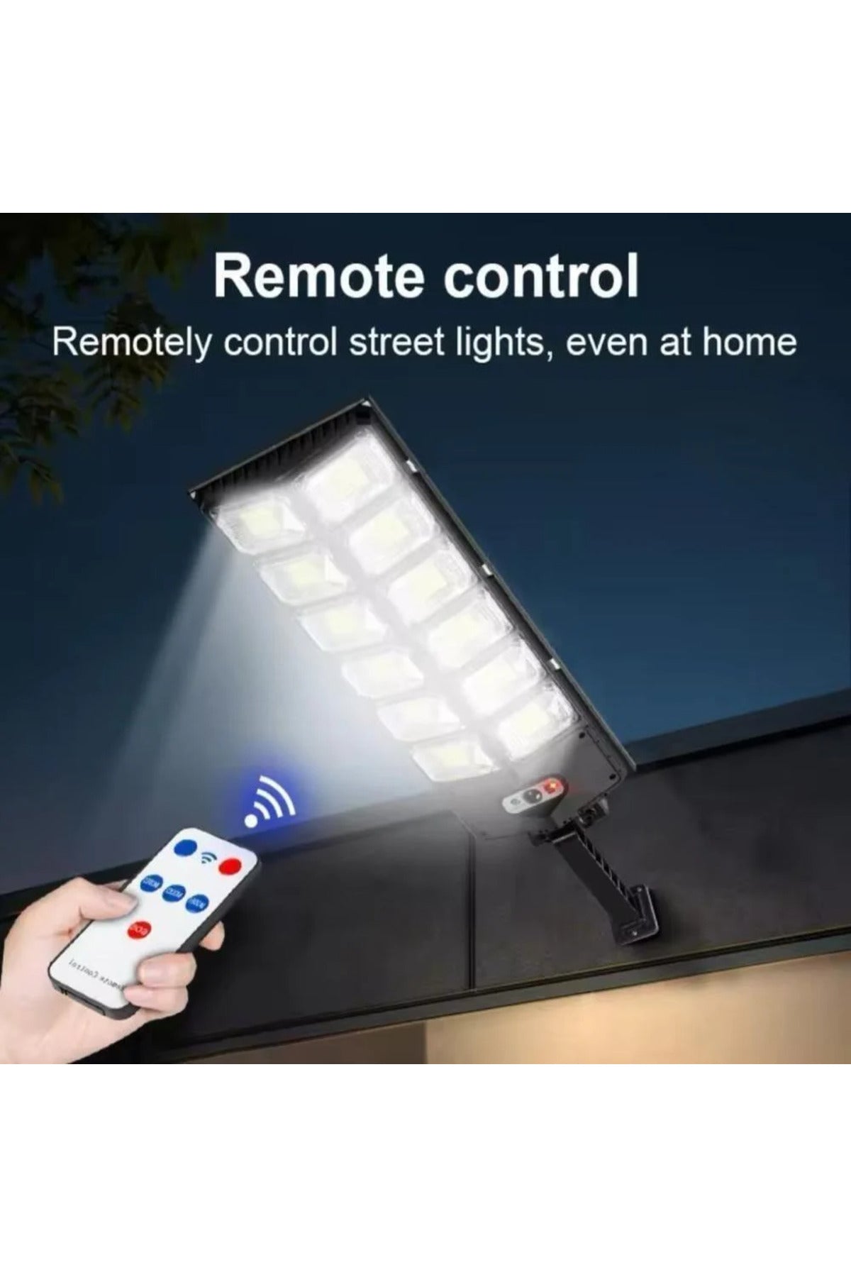 DENX DX2059 Solar Street Light with Motion Sensor & Remote