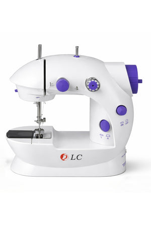 DLC Mini Sewing Machine Portable Sewing Machine with 12 Stitch Patterns Dual Speed Control DLC-31021