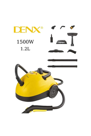 DENX 11-in-1 Powerful Multi-Purpose Steam Cleaner 3.5 Bar Steam Pressure, 1.2L Tank, 3m Cord, DX2914