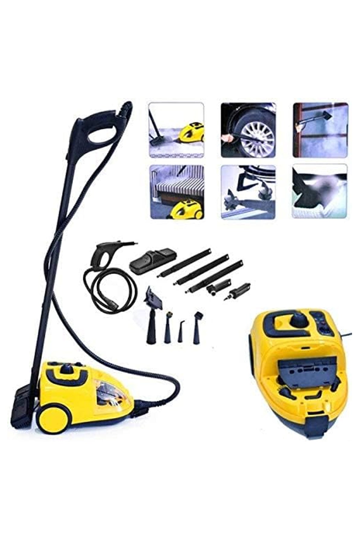 DLC 1500W Steam Cleaner 2L Chemical Free Steam Mop Deep Cleaner Steam Cleaning Machine DLC-ST2140