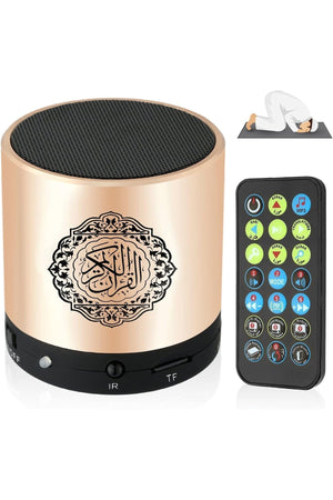 Quran Speakers with Complete Quran, Digital Bluetooth Quran Speaker 8GB FM Radio with Remote Control
