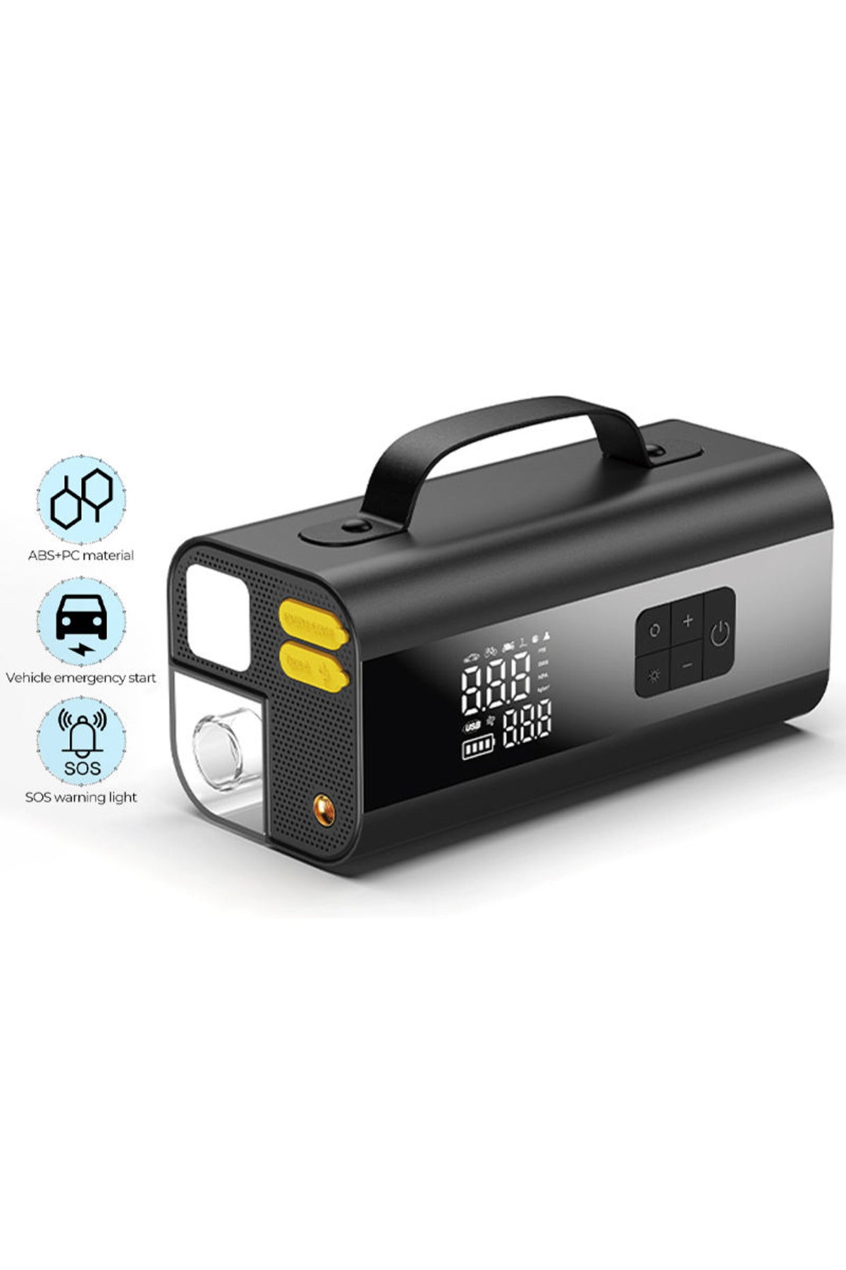 DENX 10-in-1 Inflatable Emergency Machine Car Air Compressor & Jump Starter Tire Inflator DX3328