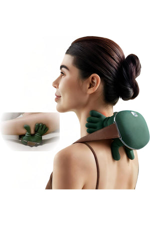Rechargeable Neck and Back Massager,Simulated Human Hand Design, Relieves Pain and Relaxes Muscles