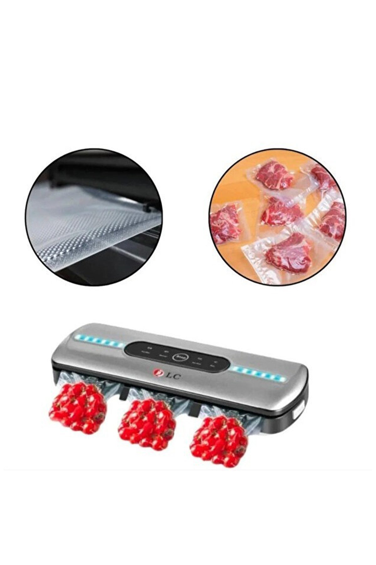 DLC 110W Vacuum Sealer Machine 30CM Food Packaging and Strong Suction Food Saver Packs, DLC-37453