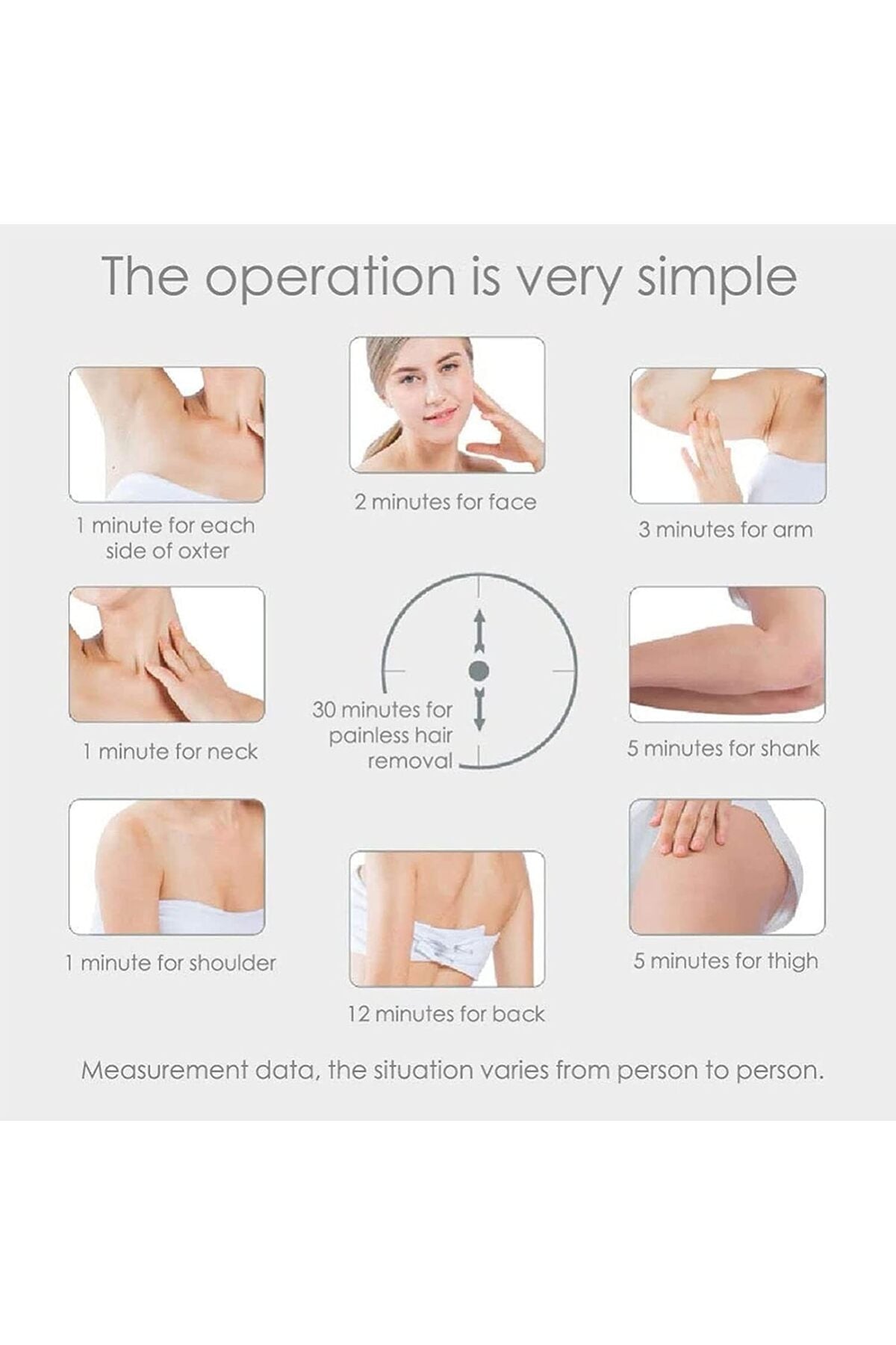IPL Laser Hair Removal Device for Women & Men, Painless Permanent Hair Removal Machine, JDK-881
