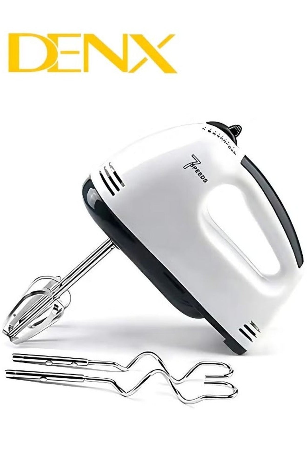 7-speed automatic electric egg beater made of stainless steel with European plug DX2007