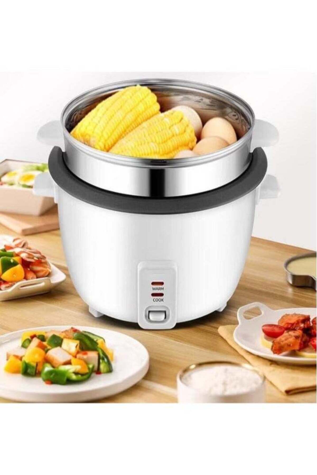 600 ML Multi-purpose Rice Cooker & Steamer | Light Weight & Compact | 350W | RE-617