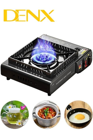 Portable Gas Stove for Travel and Camping | 2.8 kW | 220 Gas Capacity