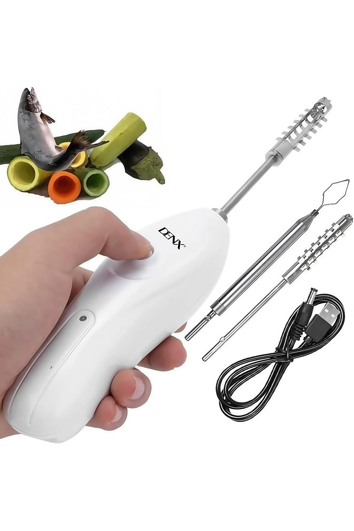DENX DX2019 10W Rechargeable Electric Fruit & Vegetable Corer