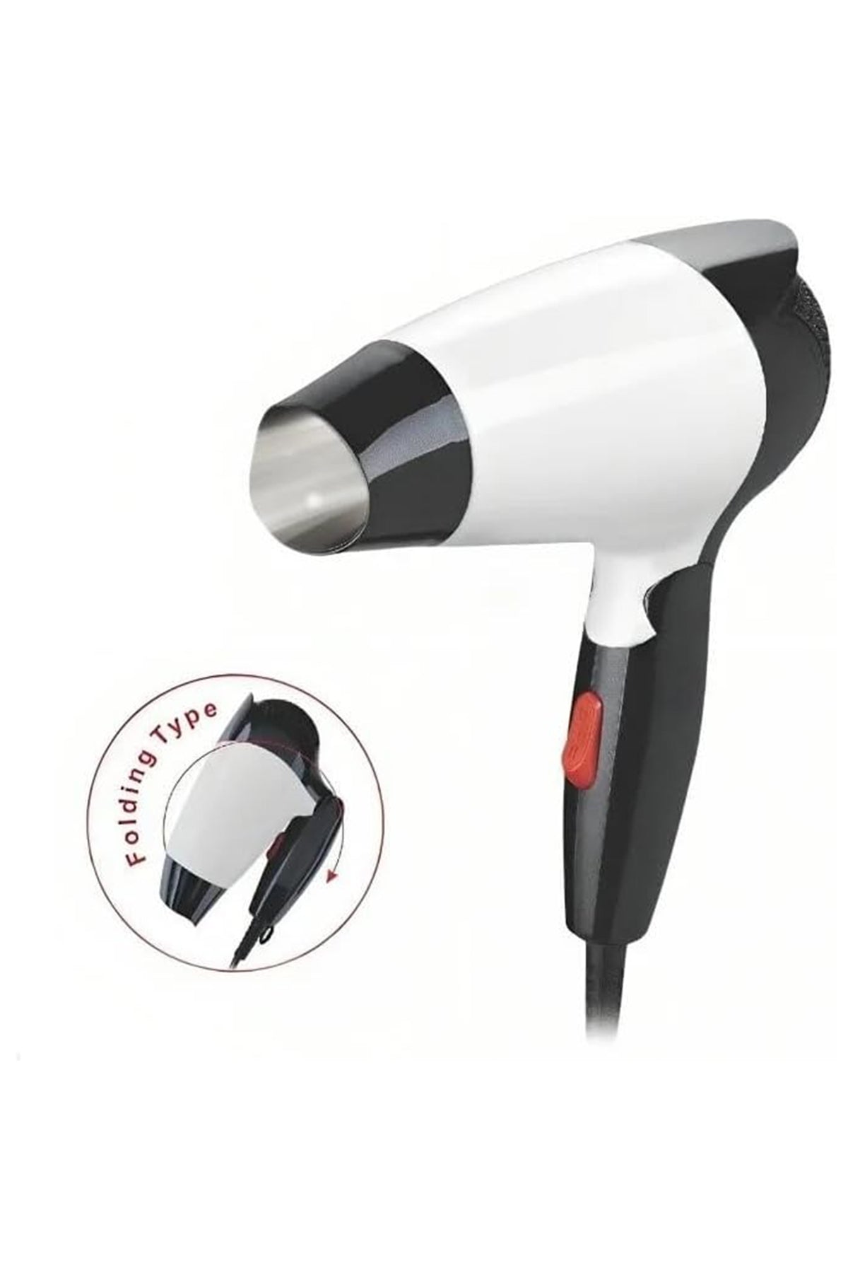 500W Folding Hair Dryer, Make shiny and smoothy with Less frizz DX1345