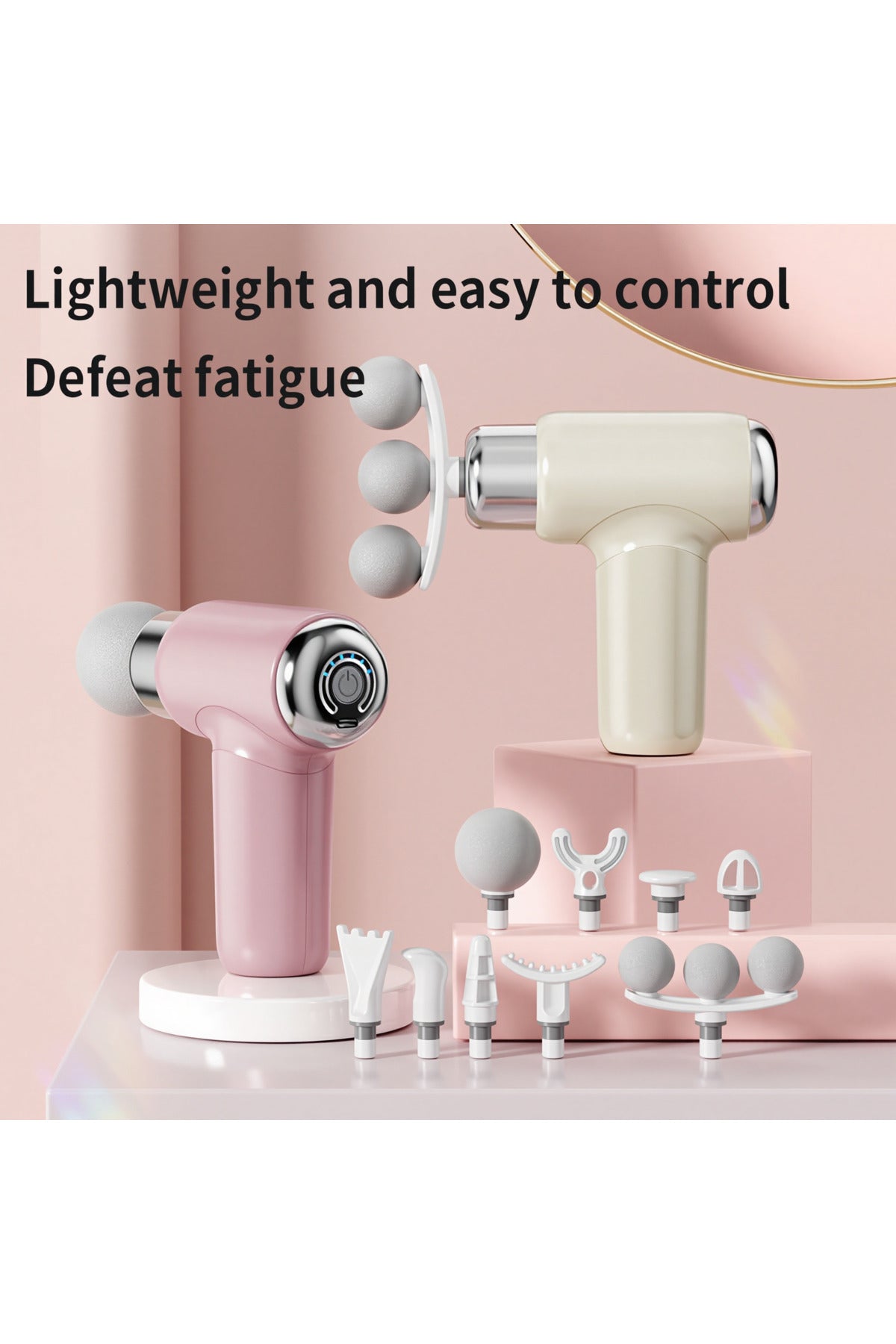 9-in-1 Fascial Massage Gun, Gun Muscle Massager Deep Tissue Massager Body Relax Pain Relief