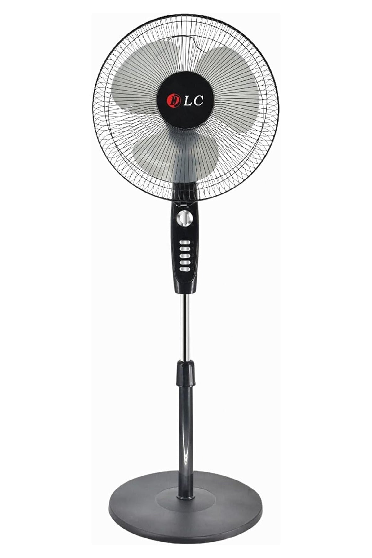 DLC 45W Vertical Stand Fan, 3 Blade Pedestal Fan, 3 Speed Control, Windy, Energy Saving, DLC-1640S