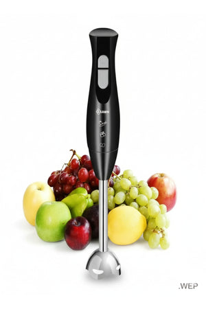 Krawn 200W Quiet DC Hand Blender Stainless Steel Blades with Cup KW-39764