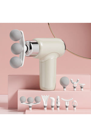 9-in-1 Fascial Massage Gun, Gun Muscle Massager Deep Tissue Massager Body Relax Pain Relief