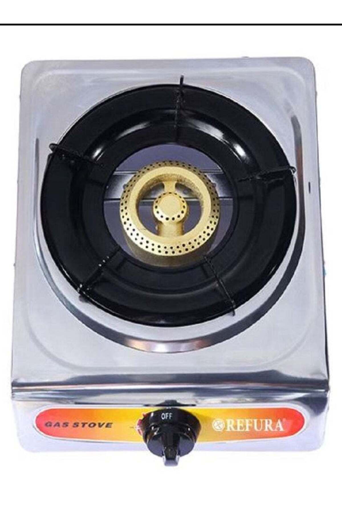 Single-Burner Gas Hob/Cooker - Attractive Design, Gas Range Single Burner Stove Cooktop, Auto