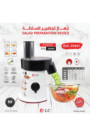 DLC Electric Salad Maker 200W, Electric Vegetable Slicer, Food Processor, DLC-39601