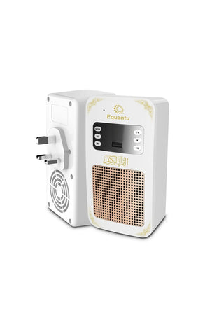Smart Wall Plug Quran Speaker with Remote Control, Bluetooth Quran Speaker Wall Plug 16 Reciters & Translations Bluetooth/USB