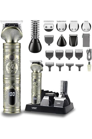 V-106 Professional 6in1 Grooming Kit with LED Display Trimmer 180 min