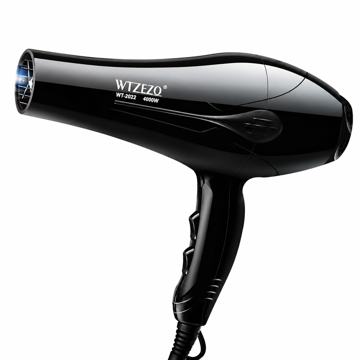 Hair Dryer, Professional Ionic, Ceramic 4000W, 2 Speeds, 3 Heat Settings, Fast Drying, Salon Quality