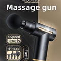 New Generation Rechargeable Massage Gun Athlete Massager 4 Heads