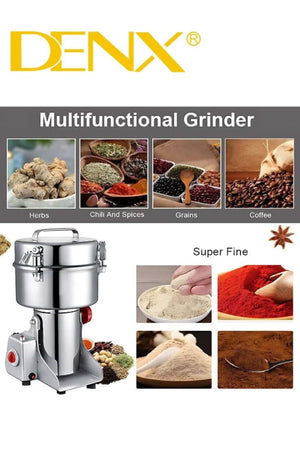 DENX 4500W Electric Coffee Grinder 1200g Using for Grinding Coffee/Beans/Spices/Grains/Nuts, DX3237