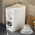 12 KG Rice Dispenser Storage Container with Measuring System Airtight Grain Storage Box