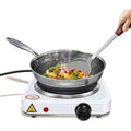 1800W Single Burner Electric Hot Plate with Adjustable Thermostat Portable Cooking WY-07C