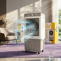 120W Electric Desert Air Cooler Fan With 40L Large Water Tank For Room Cooling, DX2622