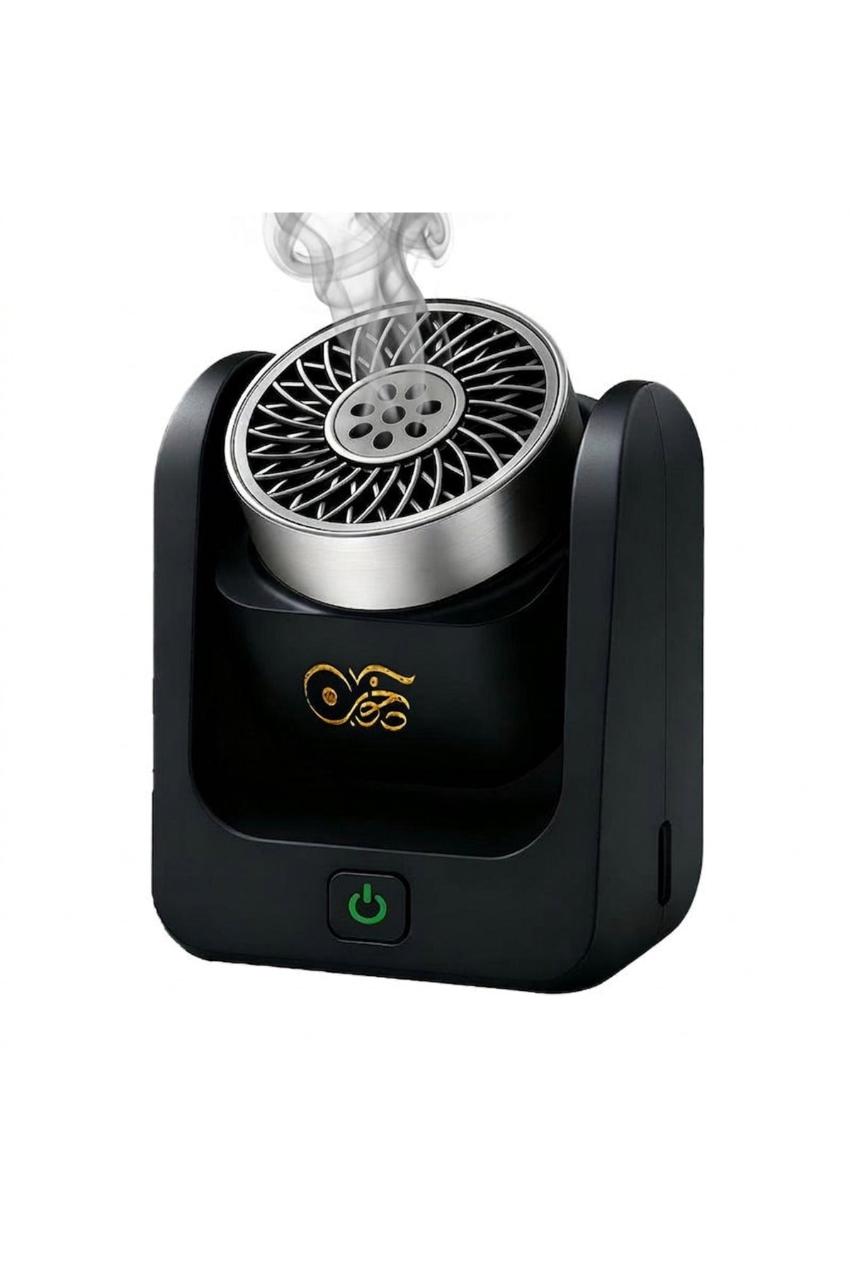 Rotational Bakhoor Burner USB Rechargeable Ceramic Heating Incense & Oud Aroma Diffuser BK-77