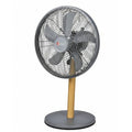 DLC 12-Inch Floor & Stand Fan, 3 Speeds 4 Blades Silent Operation, DLC-31062
