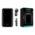 VGR Mini Electric Shaver for Men USB Rechargeable Portable Beard Trimmer Razor V-390