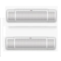 2Air Conditioner Air Deflector,Adjustable Air Diffuser,Solid, Durable,Reversible for Home&Office