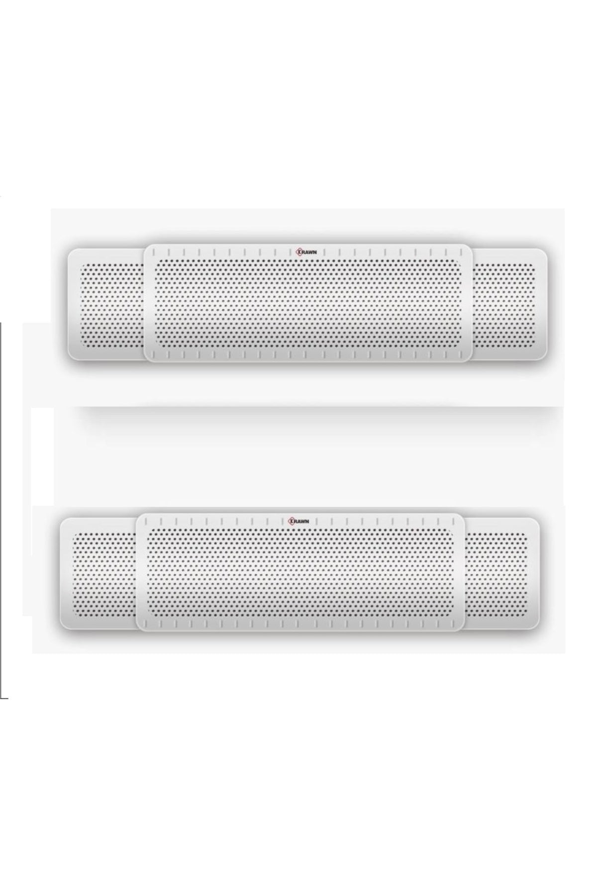 2Air Conditioner Air Deflector,Adjustable Air Diffuser,Solid, Durable,Reversible for Home&Office