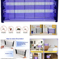 DENX Mosquito Killer Lamp 30W UV Electric Bug Zapper, Chemical-Free Insect Killer, DX2350
