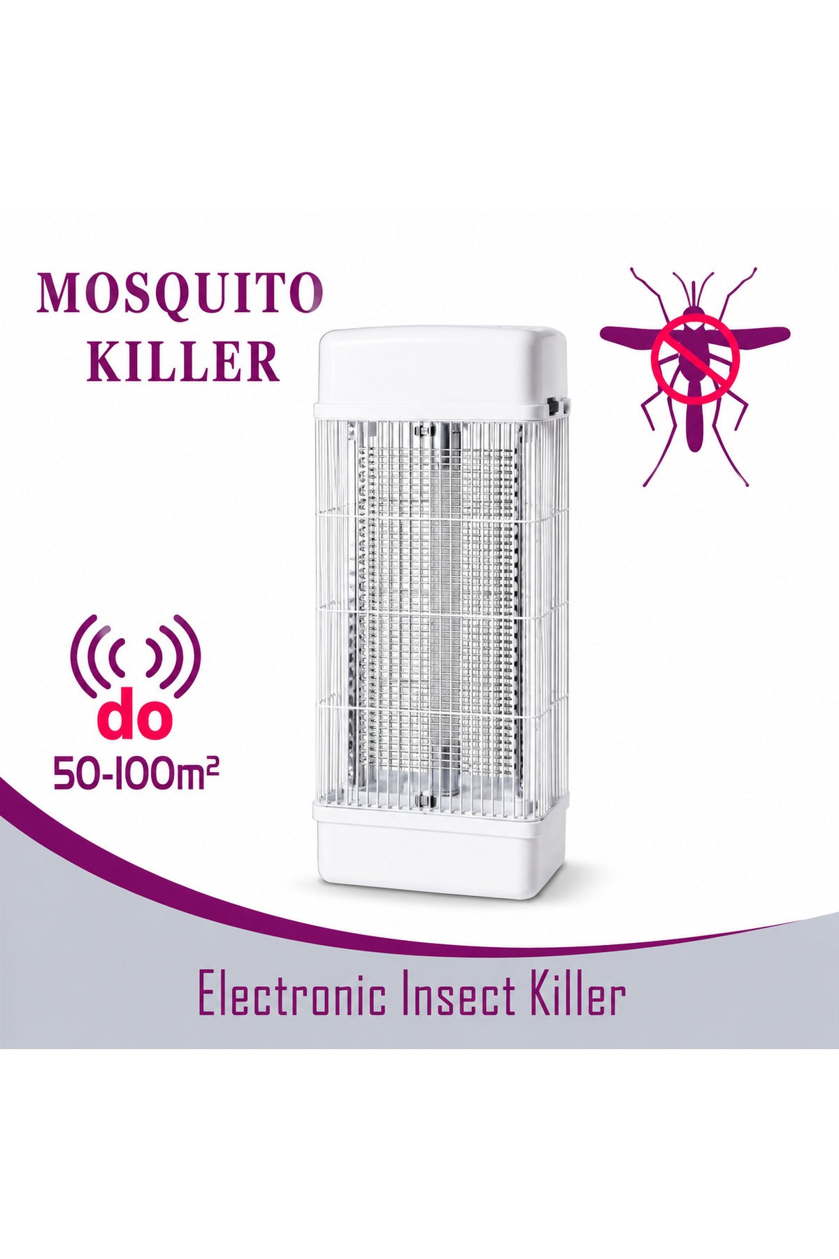 10W Electric Mosquito Killer Lamp UV Insect Zapper Indoor Outdoor Fly Trap Bug Zapper Machine Chemical Free Mosquito Killer L