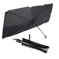Foldable Car Sunshade Umbrella 150×80cm Reflective Windshield Cover 10 Rib Reinforced Auto Sun Shade Universal Fit for SUV, S