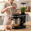1500W Stand Mixer 6L Stainless Steel Bowl, Electric 6 Speed Dough Kneader & Mixer, DX3201