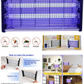 30W Mosquito Killer Lamp Chemical-Free Insect Killer, Electric Bug Zapper & Insect Killer Lamp with UVA Attraction Technology